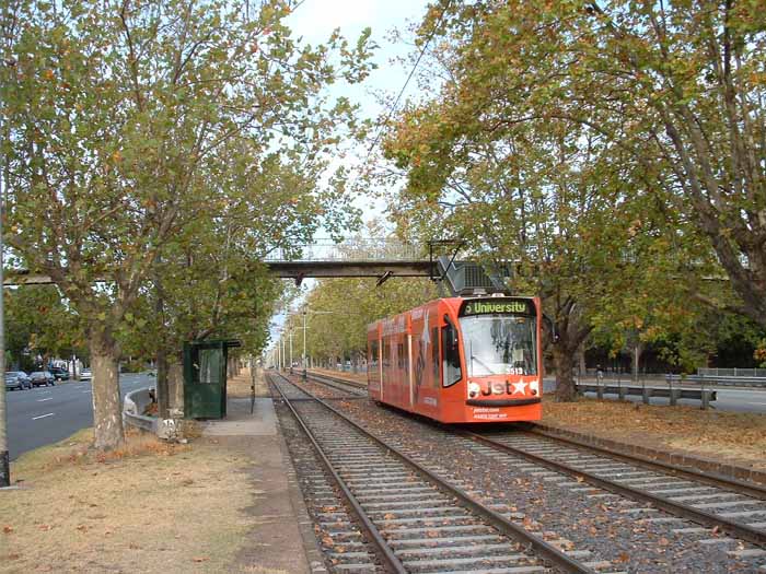 Melbourne M>Tram Siemens Combino 3513 Jet Star